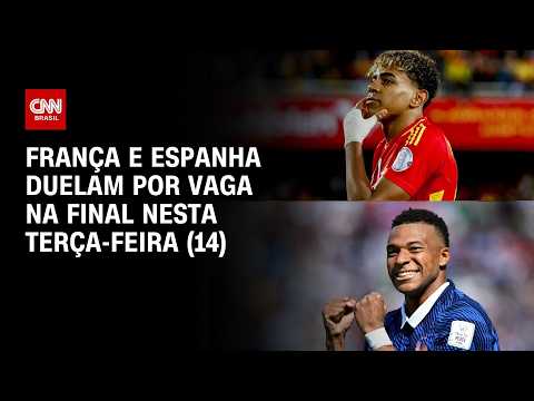Copa do Mundo: França e Espanha duelam por vaga na final nesta terça-feira (14) | CNN PRIME TIME