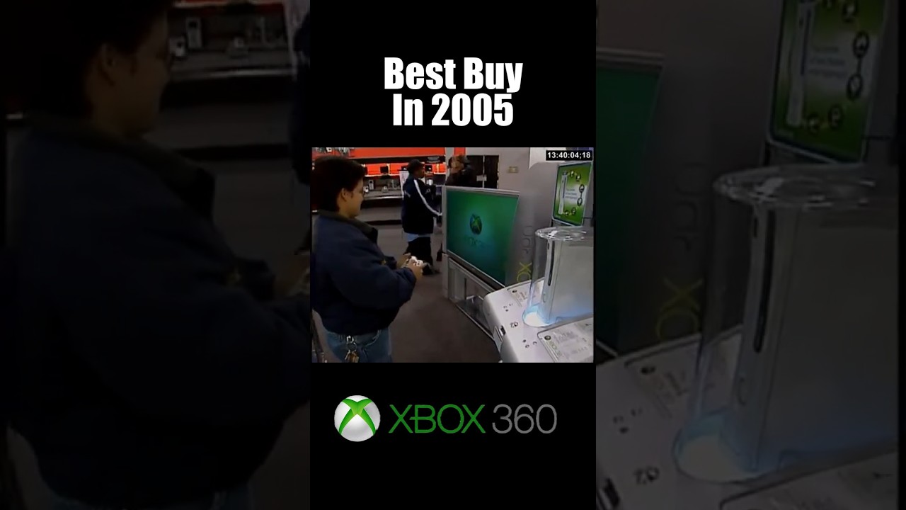 Best Buy In 2005 | #xbox360 #ps2 #bestbuy #nostalgic #nostalgia