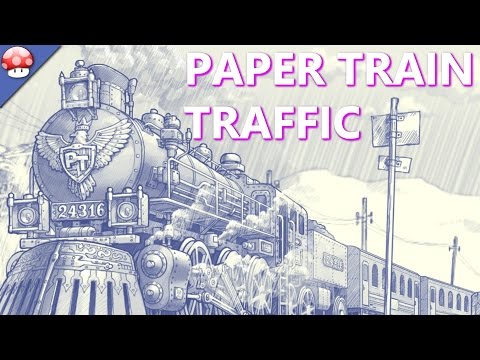 Paper Train Traffic: Gameplay (PC HD) - YouTube