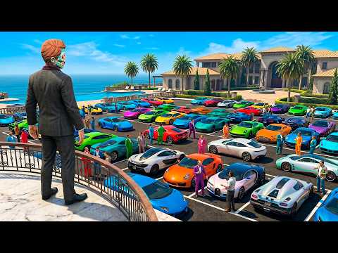 Sneaking Into a RICH ONLY Server in GTA!