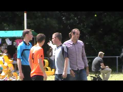 Na afloop van de wedstrijd tegen Rust Roest B1