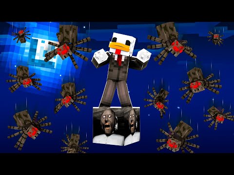 SOPRAVVIVO SOPRA UN SOLO BLOCCO DI GRANNY - Minecraft ITA