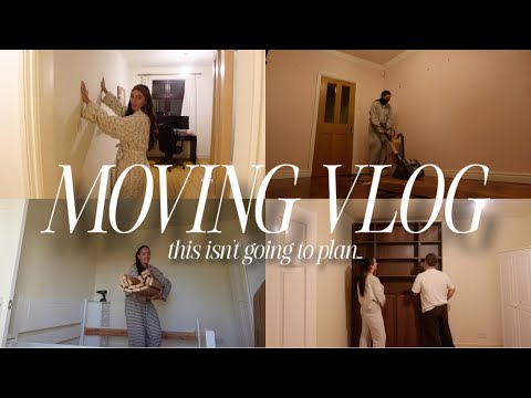 this isn’t going how we expected…💔 | MOVING VLOG | knocking down walls, kitchen renovation + sanding