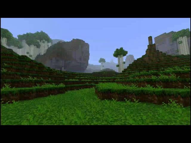 Bamboo forest biome Minecraft Map