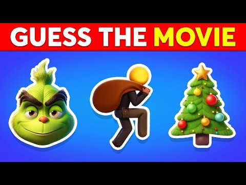 Guess The CHRISTMAS Movie By Emoji? 🎄🎬 Christmas Quiz