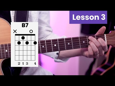 Beginner Acoustic Guitar Lesson #3 • Easy Blues Chords