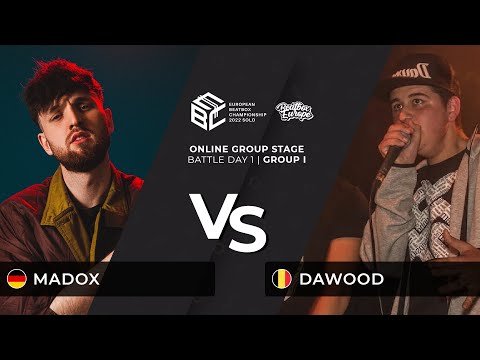 Madox 🇩🇪 vs. Dawood 🇧🇪 // European Beatbox Championship 2022