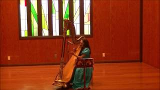 枯葉    Les Feuilles Mortes (Autumn Leaves)   harpist Erika Kawashimo