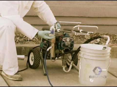 How to use Graco Sprayer Ultra Max II