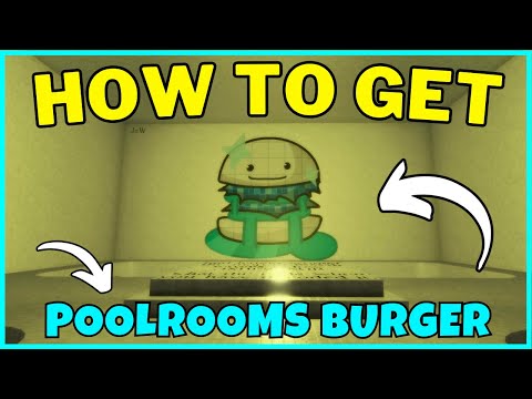 How To Get Poolrooms Burger in Find The Burgers | Roblox