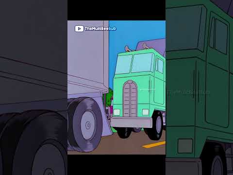 Гомер Стал Дальнобойщиком #youtubeshorts #shortvideo #simpsons #симпсоны #мультик
