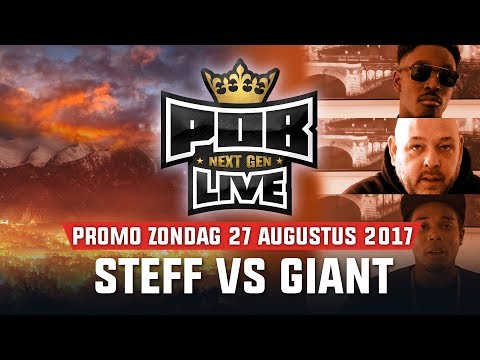 Steff vs Giant - Behind The Punches: Promo POB LIVE 1/4de Finale