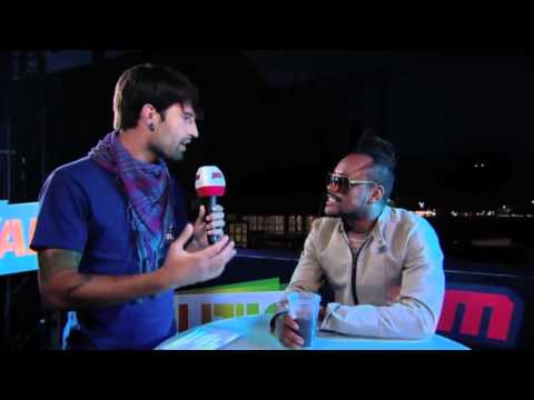 interview: apl.de.ap at the Rock Werchter 2011