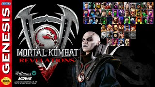Mortal Kombat Revelations - Hack of UMK3 [Sega Genesis]