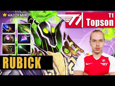 Rubick Mid | T1.Topson | TOPSON SUPER WEIRD PICK RUBICK MID 25 KILLS WTF | 7.32b Gameplay Highlights