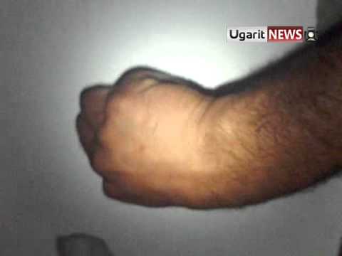 آثار إطلاق قوات الأمن النار  في مدينة حمص في محافظة حمص