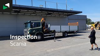 Scania P320 P 4X2 Palfinger PK14002-EH 5x Extensions Remote Euro 6 flatbed truck | Image 4 - Autoline