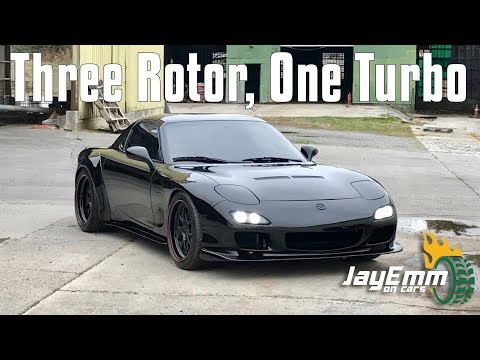 Driving a 720bhp 3 Rotor Swapped RX7 IN AMERICA