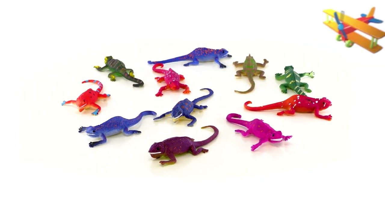 Colour Changing Chameleon Lizard Pocket Money Toy