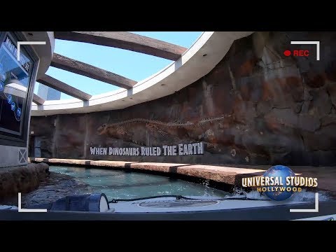 Front Seat POV Jurassic World - The Ride