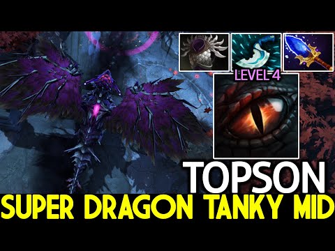 TOPSON [Dragon Knight] Super Dragon Tanky Mid with Balde Mail + Scepter Dota 2