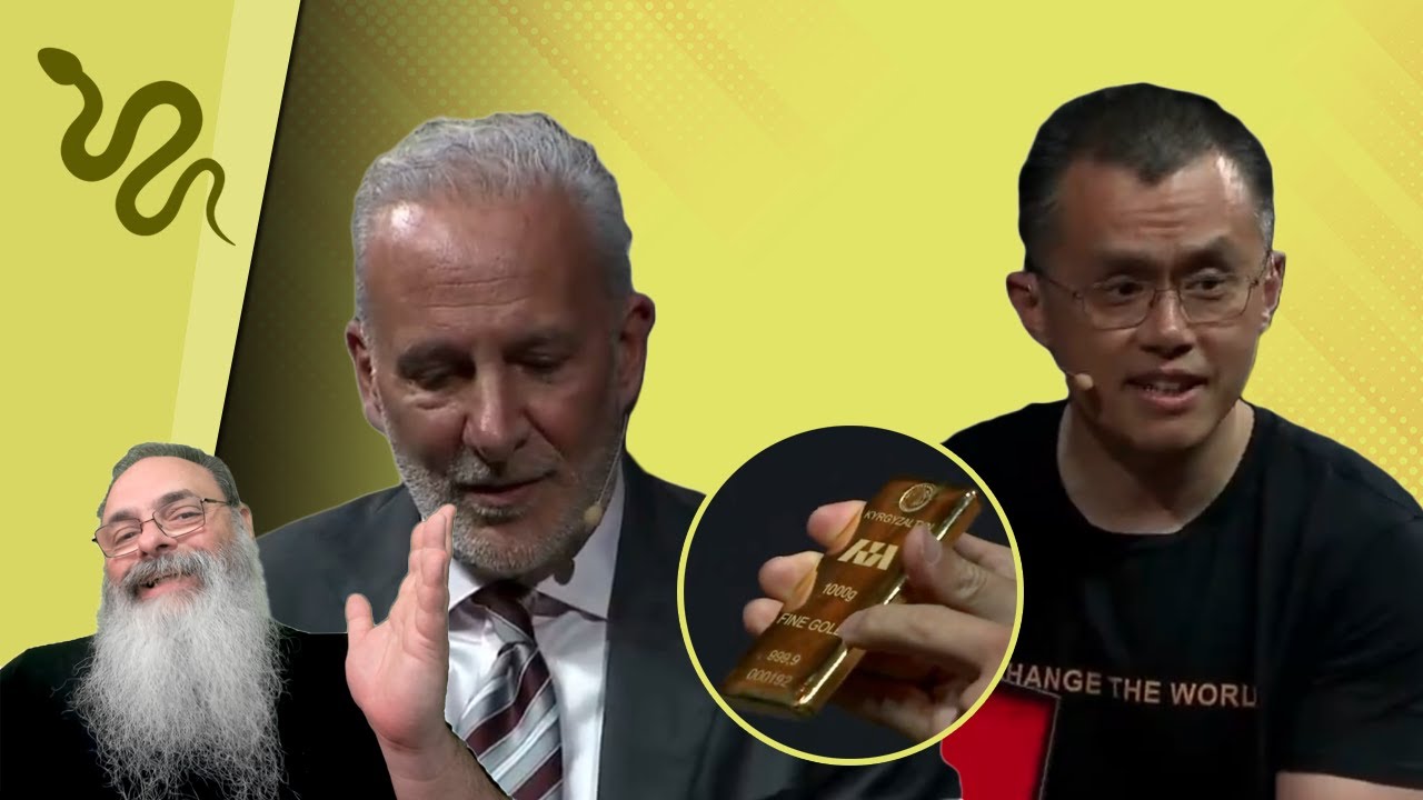 CZ dá XEQUE-MATE em PETER SCHIFF em DEBATE sobre BITCOIN: "ESSA BARRA de OURO é VERDADEIRA?"