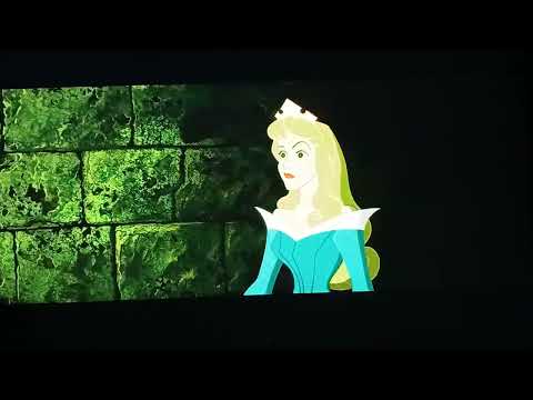 Sleeping Beauty (1959) Part 15b Maleficent Hypnotizes Aurora Scene