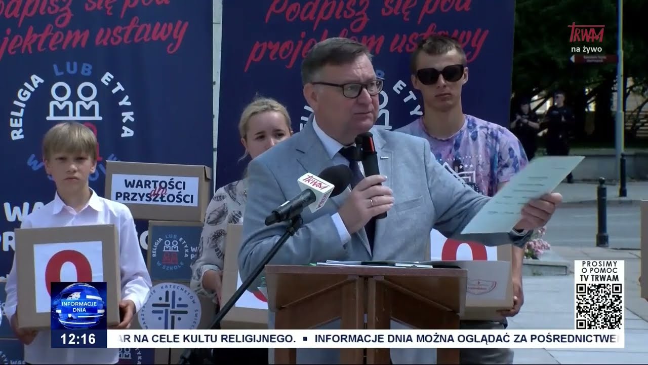 Świadectwo dla minister edukacji