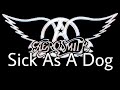 AEROSMITH - Sick As A Dog (Lyric Video)