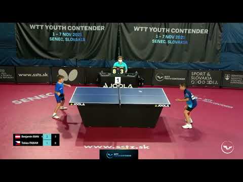 Benjamin Bian vs Tobias Fabian | WTT Youth Contender Senec | U11 BS | SF