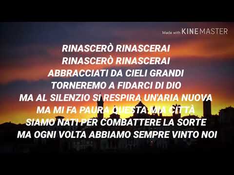 Roby Facchinetti - Rinascerò Rinascerai (Testo con Audio e Lyrics Video)
