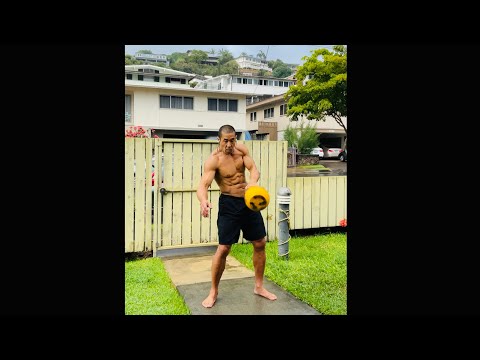 16 kg. Kettlebell Snatch - age 52, December 25, 2020