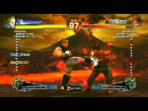 SSF4 AE 2012: Nagao (Evil Ryu) vs pikagoma (Abel) - Xbox Live Ranked Matches