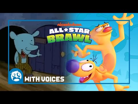 CatDog Reveal WITH VOICES | Nickelodeon All-Star Brawl