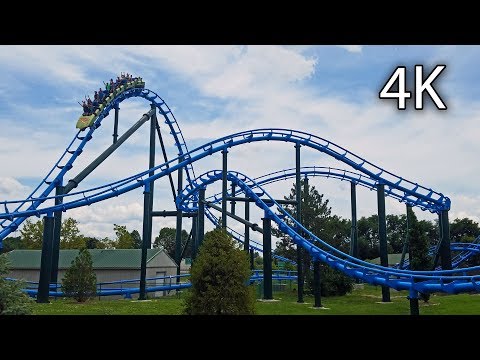 Off-ride footage of a Lightning Run train