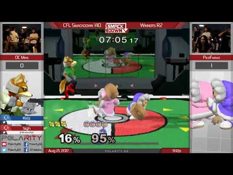 CFL Smackdown 140 Melee - OC Mike (Fox) vs PicoFarad (ICs) - Winners R2