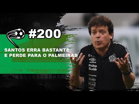 Santos sofre mais uma derrota para o Palmeiras na temporada