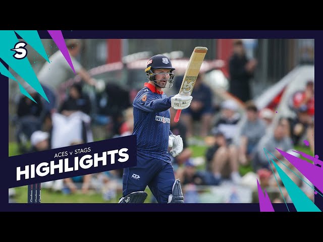 Munro Blast From The Past | Aces v Stags – Super Smash 2025/26 Highlights