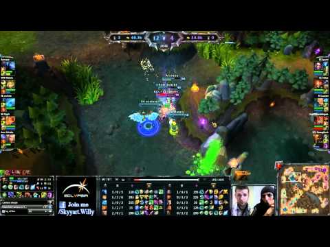 Skyyart VOD 013 - EC.Luna Vs Sk Gaming 1-0 CAMPUS PARTY