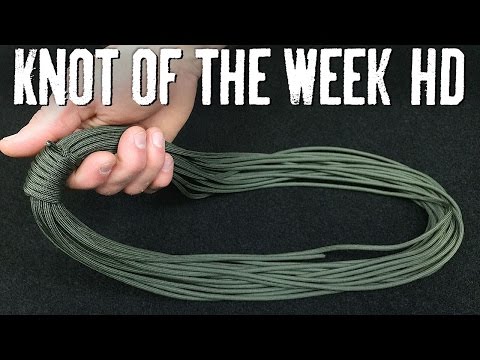 Use an Alpine Coil to Quickly Coil Your Rope for Storage - ITS Knot of the Week HD