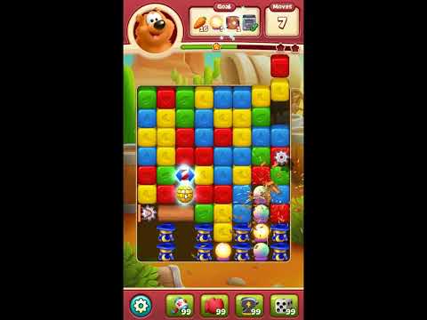 Toon Blast Level 8110 - NO BOOSTERS 🐻🐺🐱 | SKILLGAMING ✔️