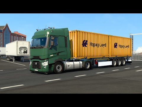 ETS2 1.40 - Euro Truck Simulator 2 - Renault Range T - Rostock (D) to Karlskrona (S)