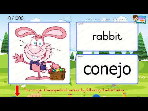 1000 English-Spanish Vocabulary Words You Should Know : Aprender basico vocabulario español online