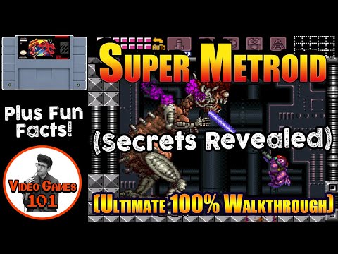 Super Metroid Walkthrough | 100% Guide For EVERYONE | Video Games 101