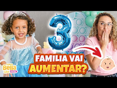 Aniversário de 3 Anos da Bella Lisa e Contamos um Segredo │ Familia Lisa Bella Lisa Show