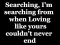 Jah Cure - Searching (Lyrics)