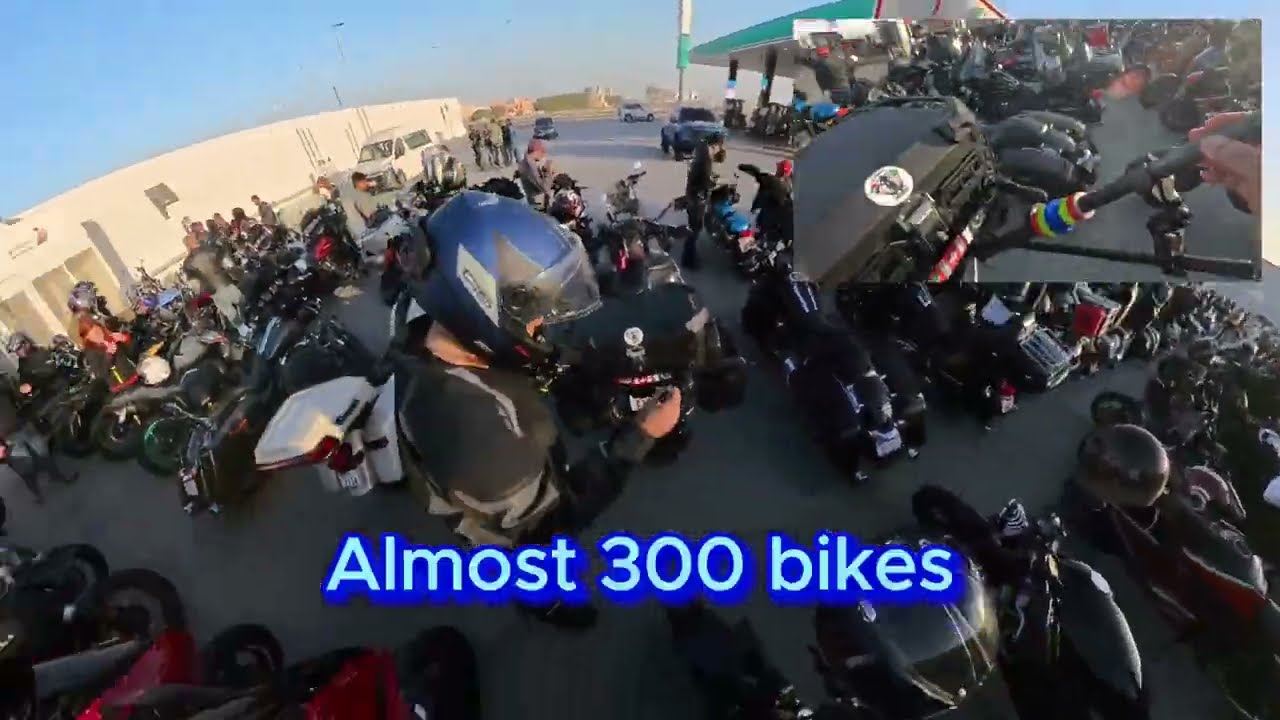 300+ Bikers, 18 UAE Clubs, One 200km Eid Ride to Kalba — watch the ride video