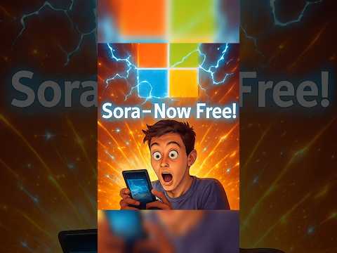 OpenAI's Sora FREE now! 😱