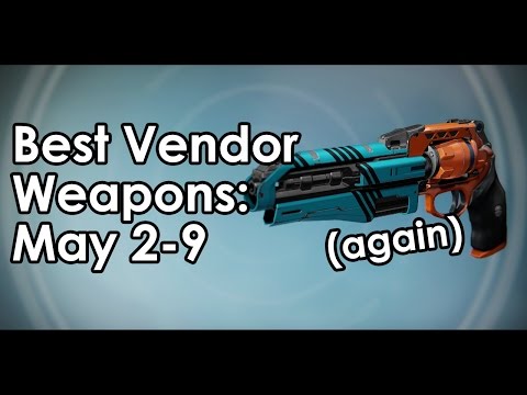 Destiny Rise of Iron: God Roll Palindrome Returns - Best Vendor Weapons May 2-9