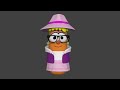 Vanna Banana Puts His Hat On VeggieTales Animation